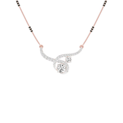 Forever Love Diamond Mangalsutra 18 KT / Rose Gold