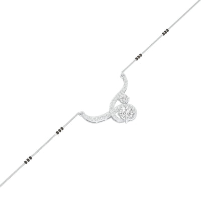 Forever Love Diamond Mangalsutra 18 KT / White Gold