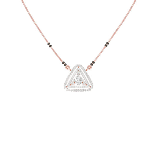 Eternal Bond Diamond Mangalsutra 18 KT / Rose Gold