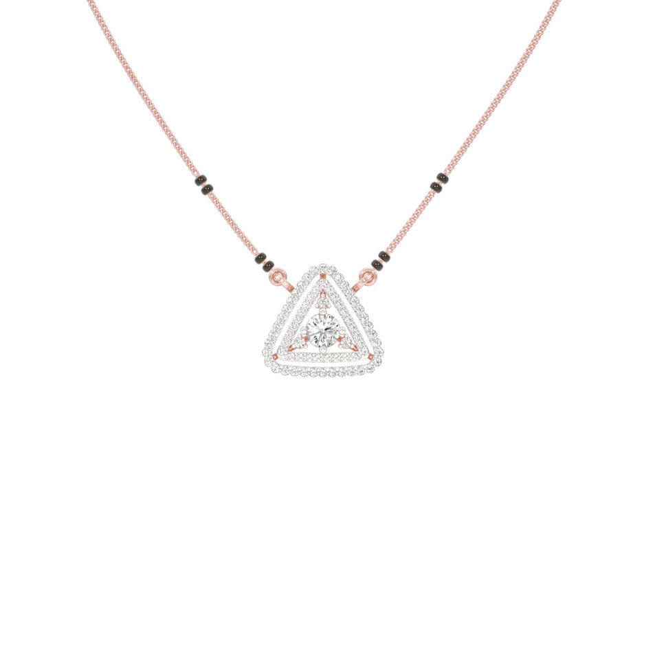 Eternal Bond Diamond Mangalsutra 18 KT / Rose Gold