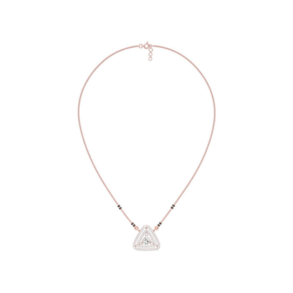 Eternal Bond Diamond Mangalsutra 18 KT / Rose Gold
