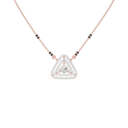 Eternal Bond Diamond Mangalsutra 18 KT / Rose Gold