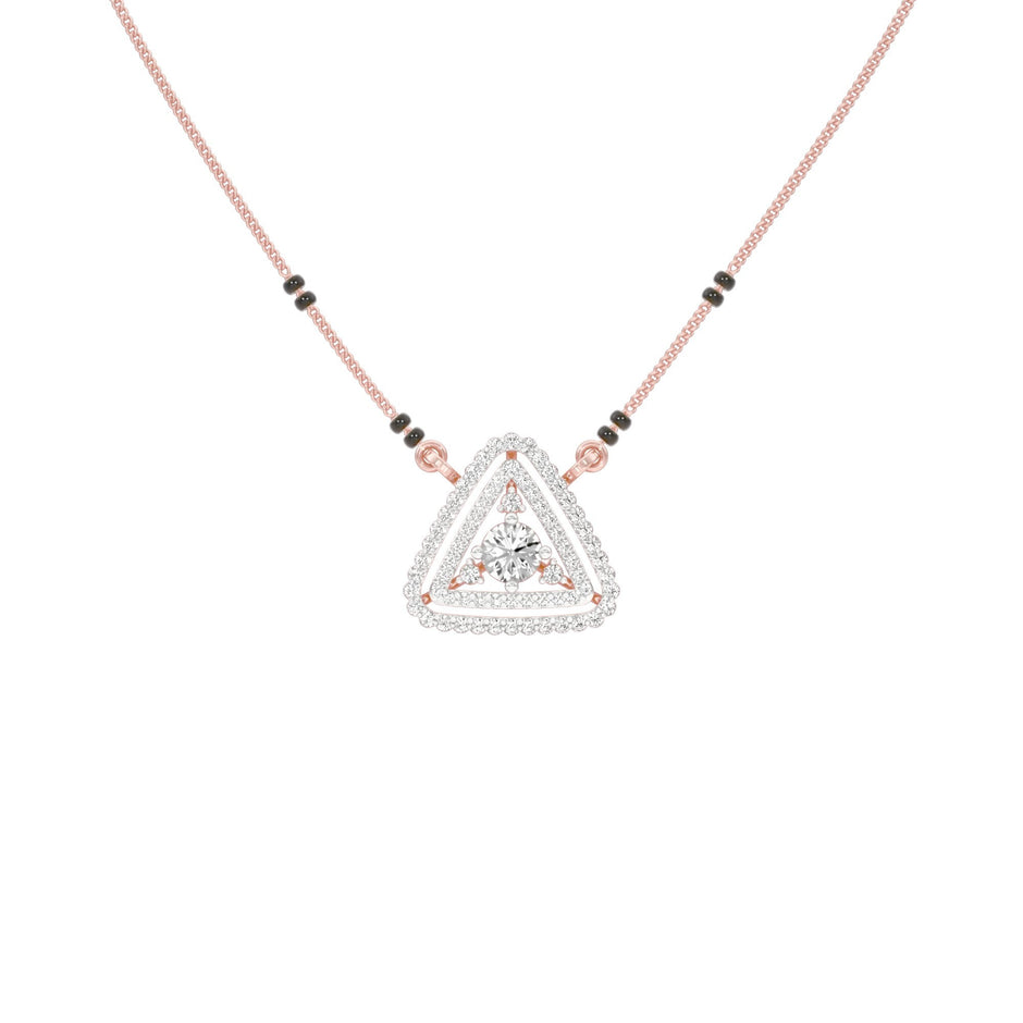 Eternal Bond Diamond Mangalsutra 18 KT / Rose Gold