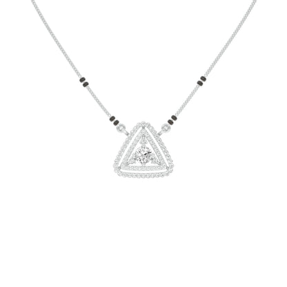 Eternal Bond Diamond Mangalsutra 18 KT / White Gold