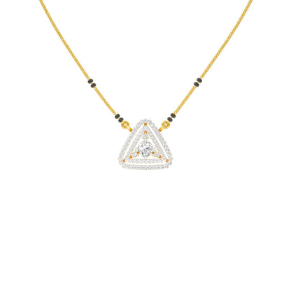 Eternal Bond Diamond Mangalsutra 18 KT / Yellow Gold