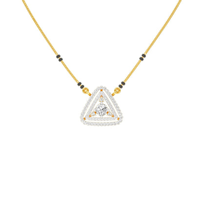 Eternal Bond Diamond Mangalsutra 18 KT / Yellow Gold
