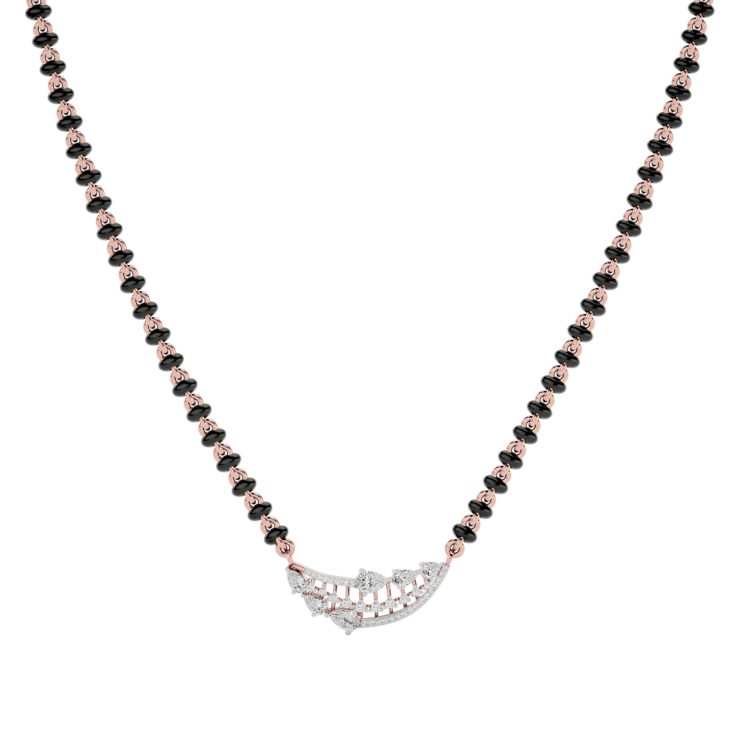 Royal Blossom Diamond Mangalsutra