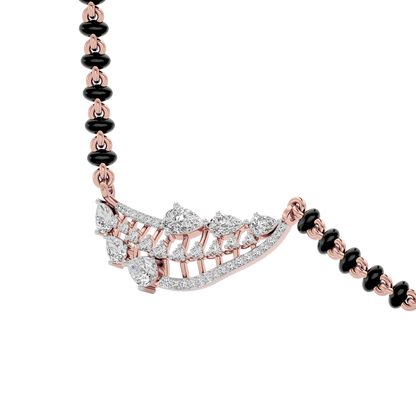 Royal Blossom Diamond Mangalsutra