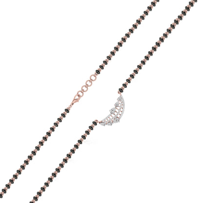 Royal Blossom Diamond Mangalsutra 18 KT / Rose Gold
