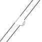 Royal Blossom Diamond Mangalsutra 18 KT / White Gold