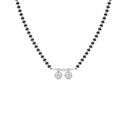 Celestial Grace Diamond Mangalsutra 18 KT / White Gold