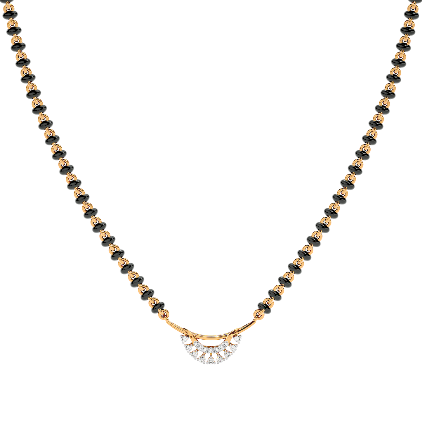 Sapphire Whisper Diamond Mangalsutra