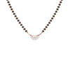 Sapphire Whisper Diamond Mangalsutra 18 KT / Rose Gold