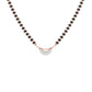 Sapphire Whisper Diamond Mangalsutra 18 KT / Rose Gold