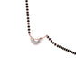 Sapphire Whisper Diamond Mangalsutra 18 KT / Rose Gold