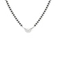 Sapphire Whisper Diamond Mangalsutra 18 KT / White Gold