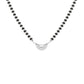Sapphire Whisper Diamond Mangalsutra 18 KT / White Gold
