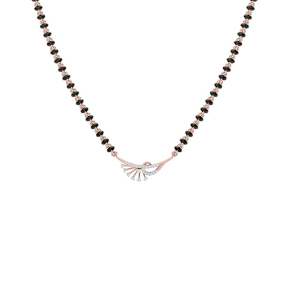 Opal Essence Diamond Mangalsutra 18 KT / Rose Gold