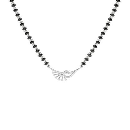 Opal Essence Diamond Mangalsutra 18 KT / White Gold