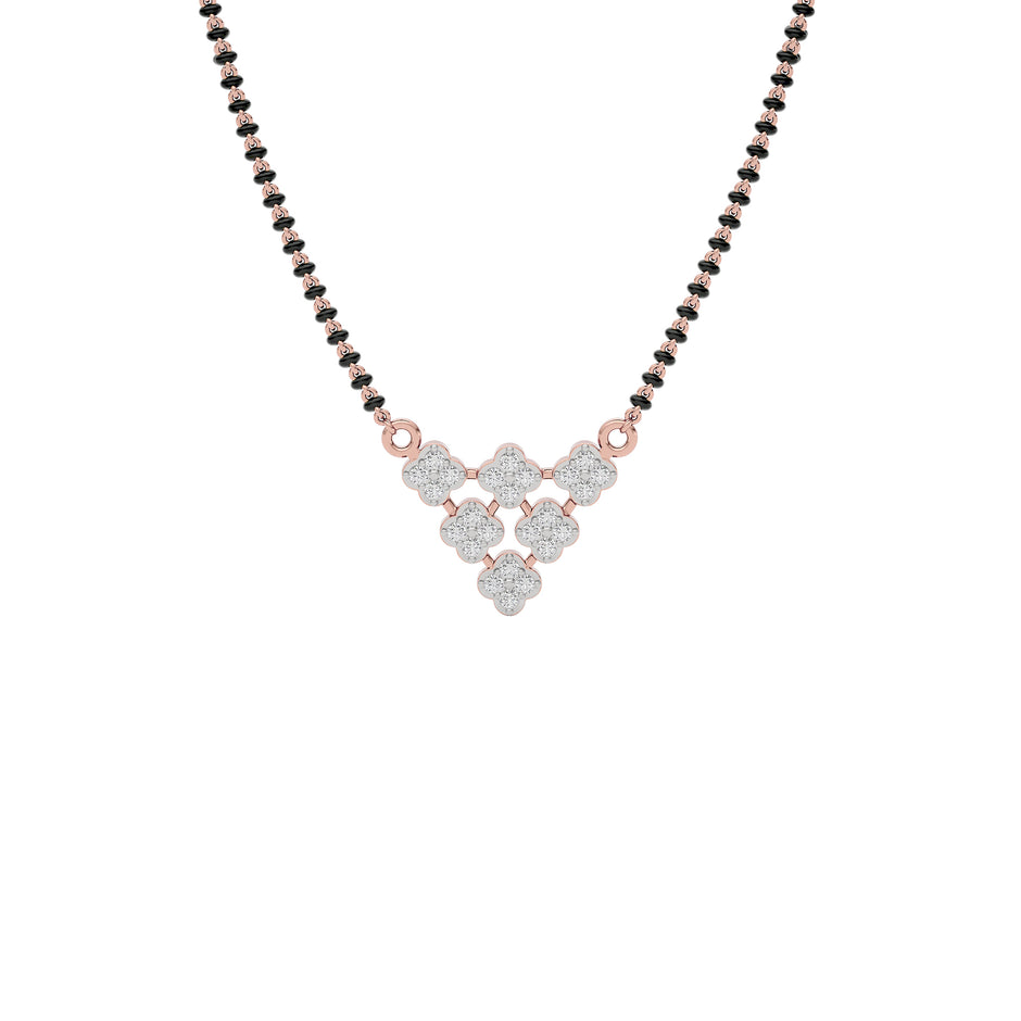 Mystic Love Diamond Mangalsutra 18 KT / Rose Gold