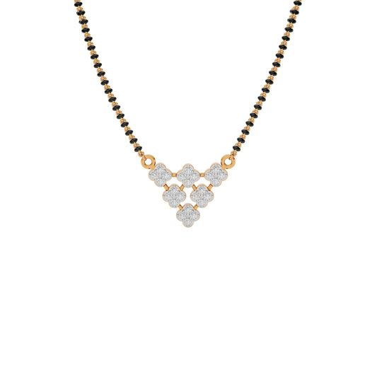 Mystic Love Diamond Mangalsutra 18 KT / Yellow Gold