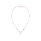 The Trio Diamond Mangalsutra 9 KT / Rose Gold
