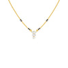 The Trio Diamond Mangalsutra 9 KT / Yellow Gold