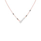 One Sided Sparkle Diamond Mangalsutra 9 KT / Rose Gold