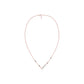 One Sided Sparkle Diamond Mangalsutra 9 KT / Rose Gold