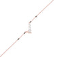 One Sided Sparkle Diamond Mangalsutra 9 KT / Rose Gold