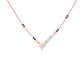 One Sided Sparkle Diamond Mangalsutra 9 KT / Rose Gold