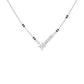 One Sided Sparkle Diamond Mangalsutra 9 KT / White Gold