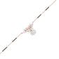 Modern Floral Diamond Mangalsutra 9 KT / Rose Gold