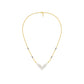 Chevron Charm Diamond Mangalsutra 9 KT / Yellow Gold