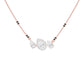 Teardrop Motif Diamond Mangalsutra 9 KT / Rose Gold