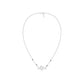 Teardrop Motif Diamond Mangalsutra 9 KT / White Gold