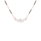 Wavy Marquise Diamond Mangalsutra 9 KT / Rose Gold
