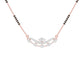 Wavy Marquise Diamond Mangalsutra 9 KT / Rose Gold