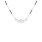 Wavy Marquise Diamond Mangalsutra 9 KT / White Gold