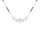 Wavy Marquise Diamond Mangalsutra 9 KT / White Gold