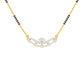 Wavy Marquise Diamond Mangalsutra 9 KT / Yellow Gold