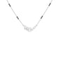 Geometric Cascade Diamond Mangalsutra 9 KT / White Gold
