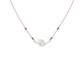 Dangling Pear V-Shaped Mangalsutra 9 KT / Rose Gold