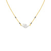 Dangling Pear V-Shaped Mangalsutra 9 KT / Yellow Gold