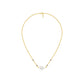 Dangling Pear V-Shaped Mangalsutra 9 KT / Yellow Gold