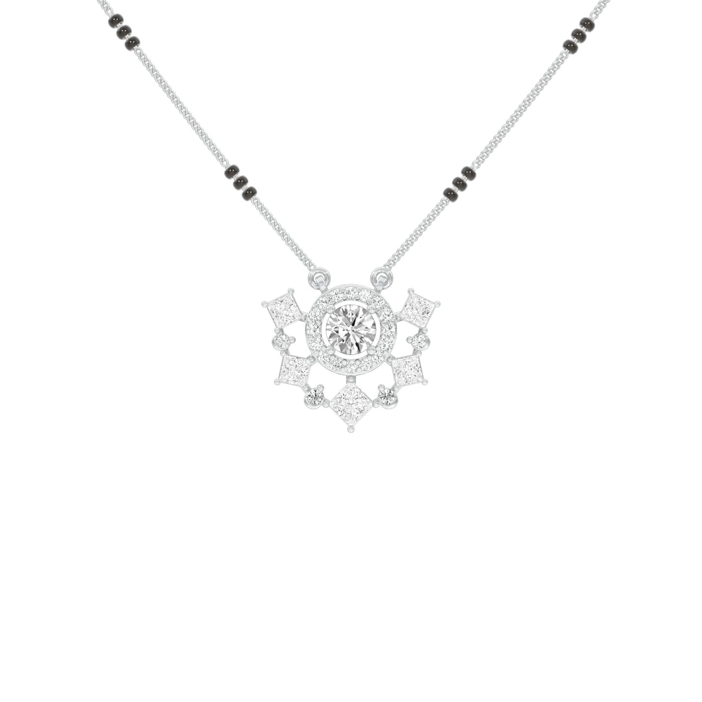 Daisy Love Diamond Mangalsutra 9 KT / White Gold