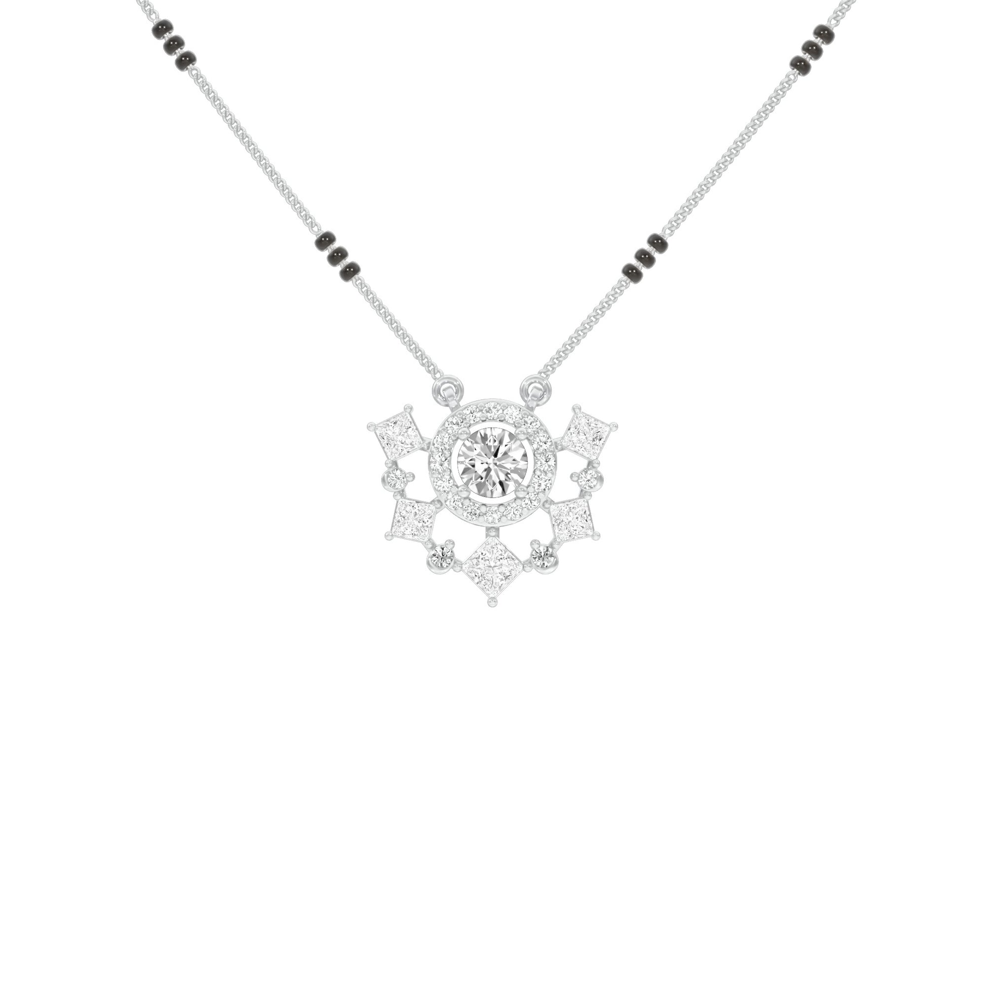 Daisy Love Diamond Mangalsutra 9 KT / White Gold