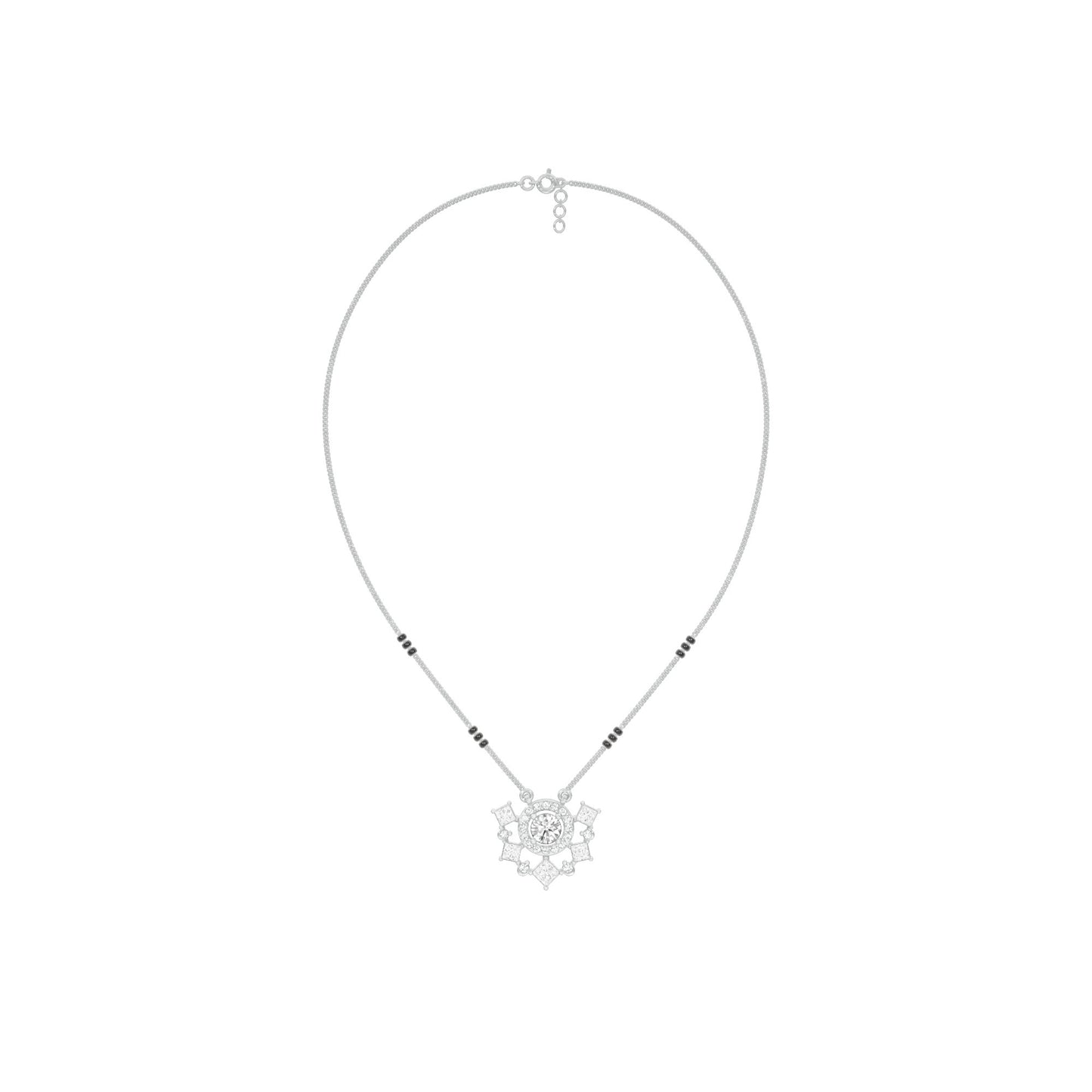 Daisy Love Diamond Mangalsutra 9 KT / White Gold