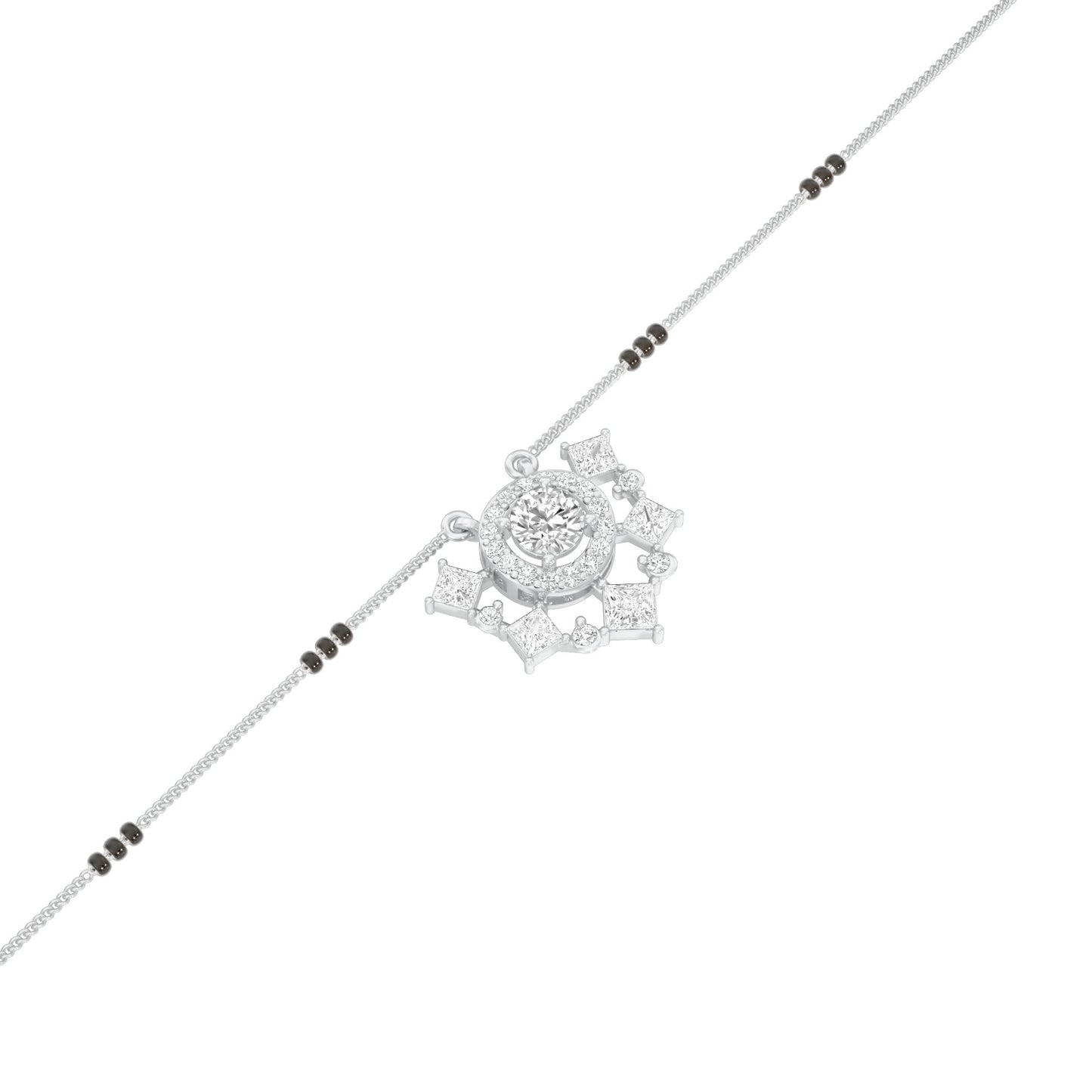Daisy Love Diamond Mangalsutra 9 KT / White Gold