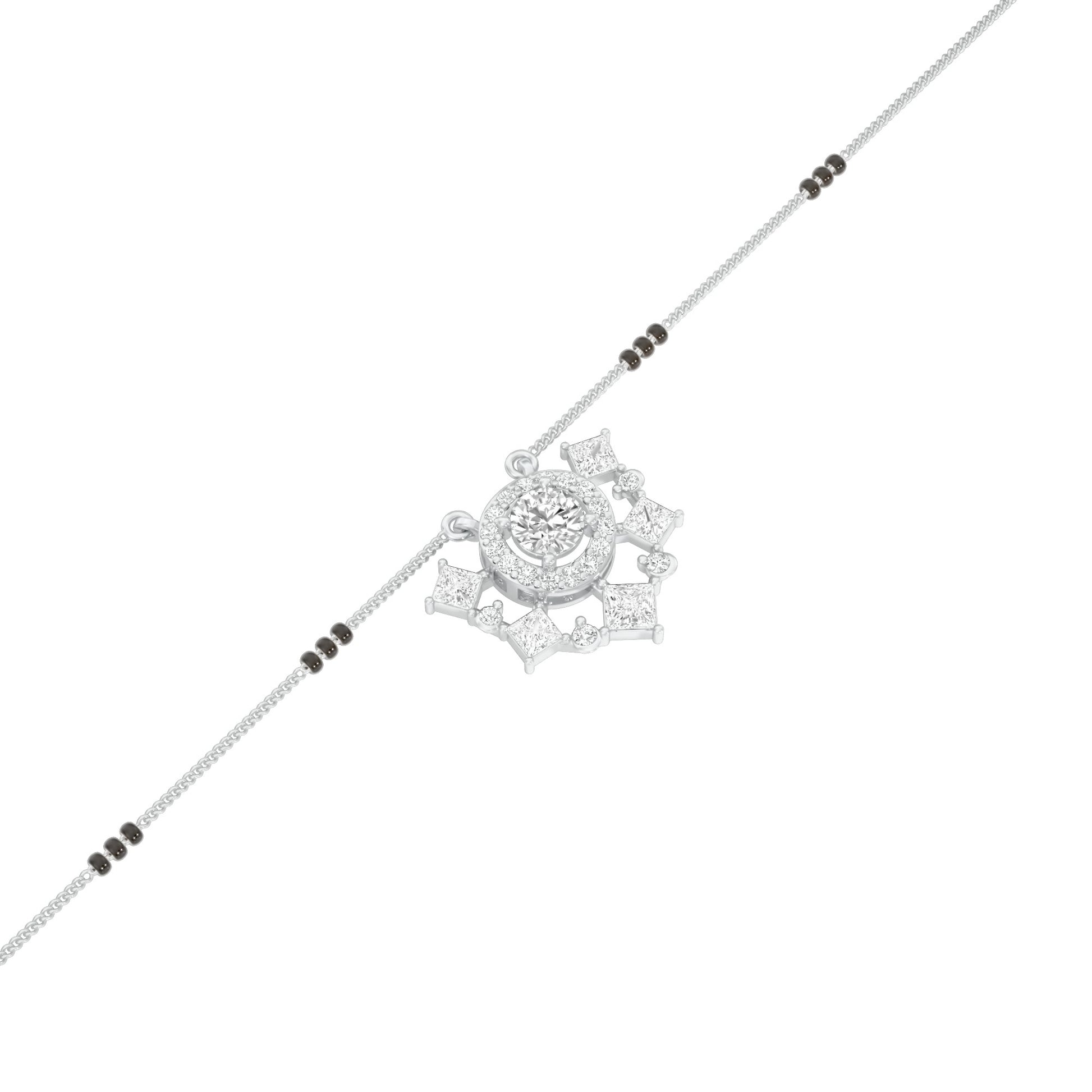 Daisy Love Diamond Mangalsutra 9 KT / White Gold